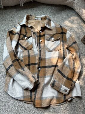 Boxy Plaid Shacket